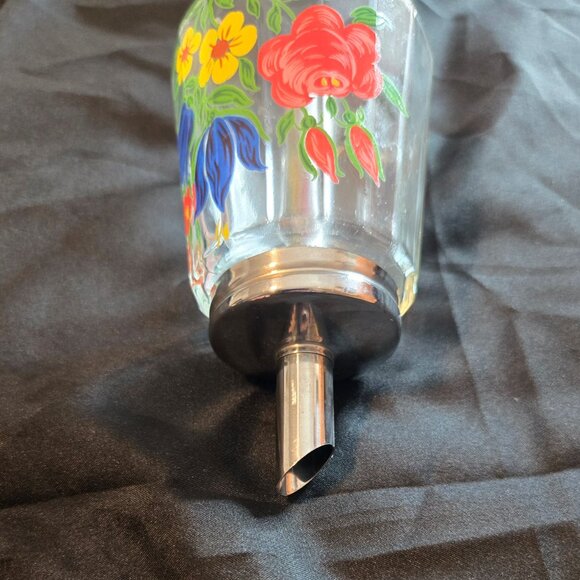 Vintage Austrian ST. CHRISTOPH-ROSTFREL Glass Sugar Pourer - Picture 4 of 10